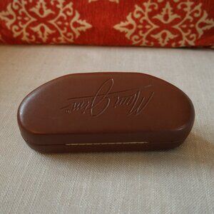 MAUI JIM Leatherette Clamshell Felt Lined Hard Sunglass / Eyeglass Case Only S/L